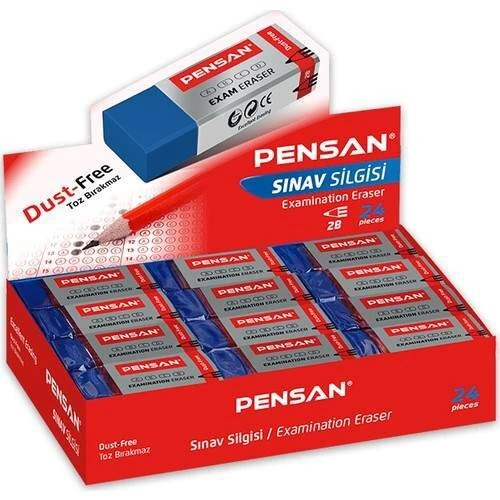 Pensan Sınav Silgisi 24 lü Kutu - Resim 2