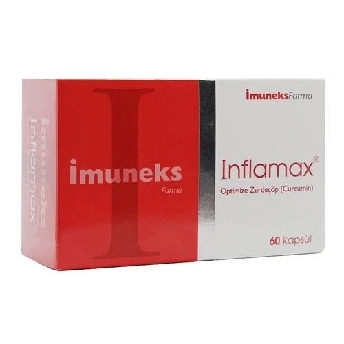İmuneks İnflamax Optimize Zerdeçöp Curcumin 60 Kapsül ürün görseli 1