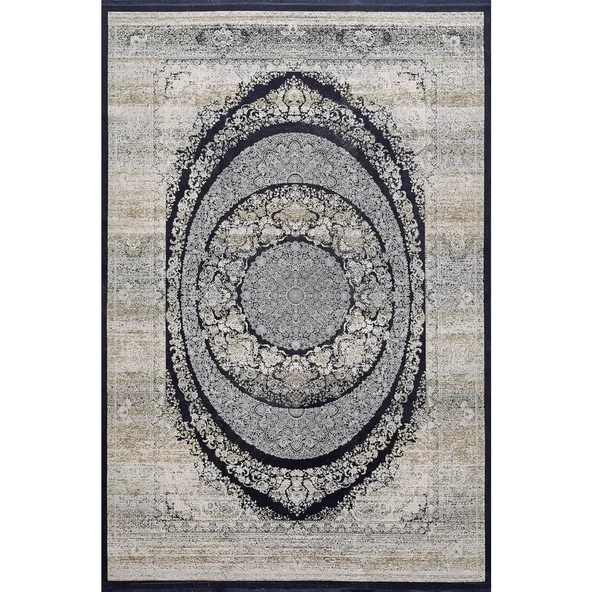 ARTEMİS BELLA 06470A LACİVERT BEJ HALI 200X290 ÖLÇÜ ürün görseli 1