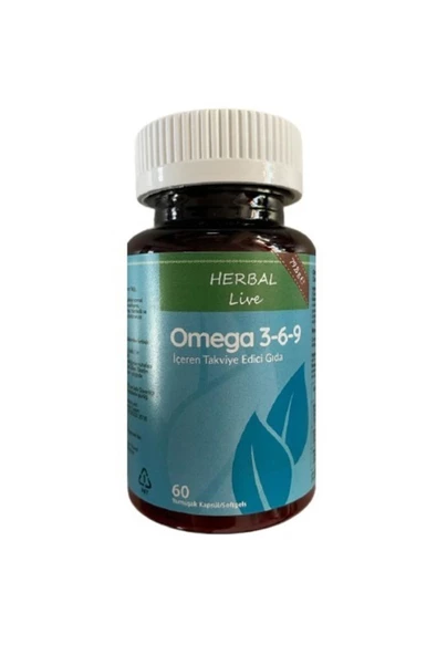 Omega 3 6 9 Içeren Takviye Edici Gıda 60 Yumuşak Soft Jel Balık Yağ Primroz + Keten Tohum Yağ ürün görseli 1