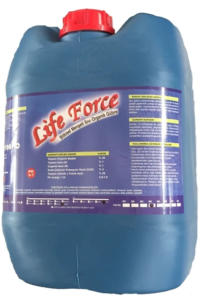 Köklendirici 20 kg Humik Asit (Humik Fulvik %25) Life Force Gübre ürün görseli 1