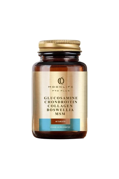 Moonlife Glucosamine Chondroitin Collagen Boswella MSM 90 Tablet ürün görseli 1