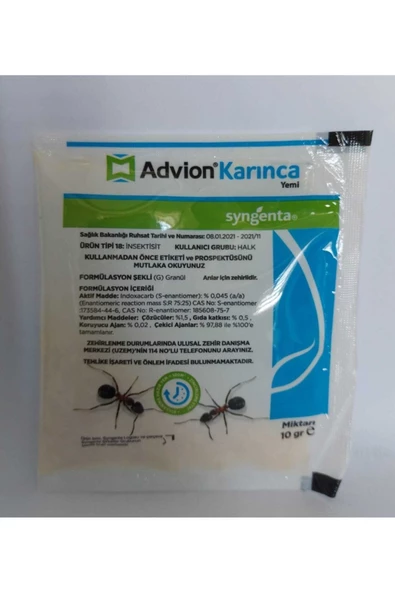 Advıon Karınca Yemi 10 Gr ürün görseli 1