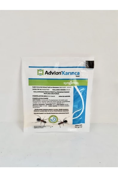 Advion Karınca Yemi 10gr Karınca İlacı ürün görseli 1