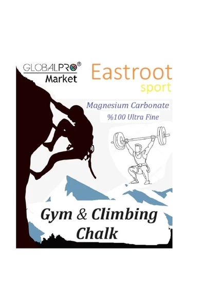 Gym Chalk Powder 250 gram  Magnesium Carbonate Fine Ultra Grip Dağ Gymnastic Pole dans ürün görseli 1