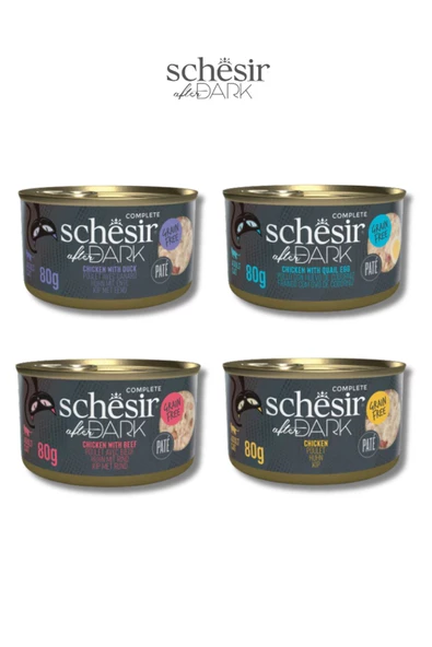 After Dark Pate Kedi Konservesi Karışık Paket 80 G X 4 Adet ürün görseli 1
