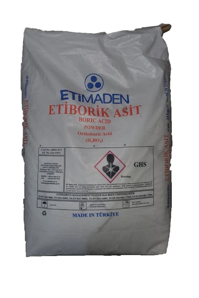 100% Saf Borık Asıt 25 Kg ürün görseli 1