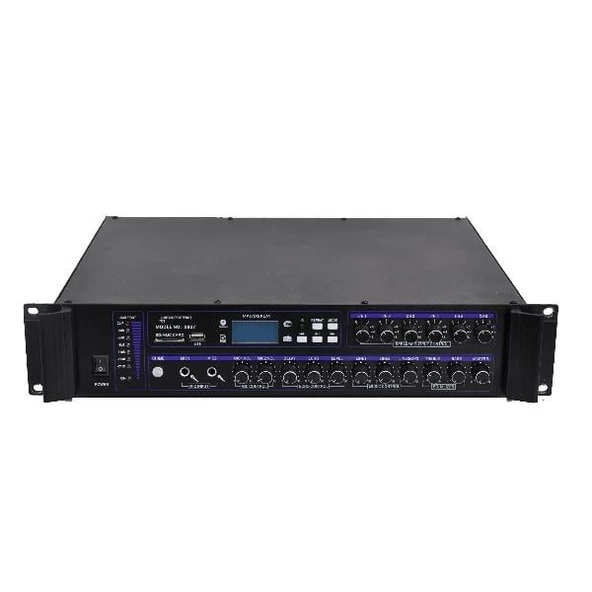 MİTO 0807-500 6 BÖLGELİ 500 WATT HAT TRAFOLU ANFİLİ MİKSER ürün görseli 1