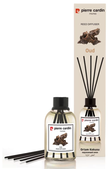 Pierre Cardin Reed Diffuser 110 ml - Oud - Oda Kokusu - Resim 3