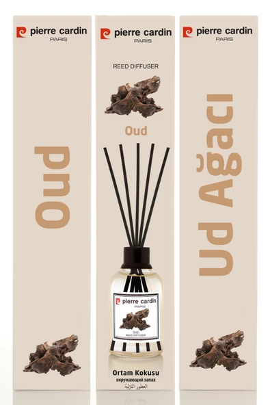 Pierre Cardin Reed Diffuser 110 ml - Oud - Oda Kokusu - Resim 4