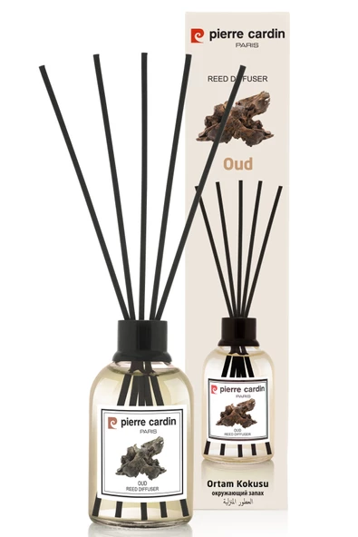Pierre Cardin Reed Diffuser 110 ml - Oud - Oda Kokusu - Resim 2