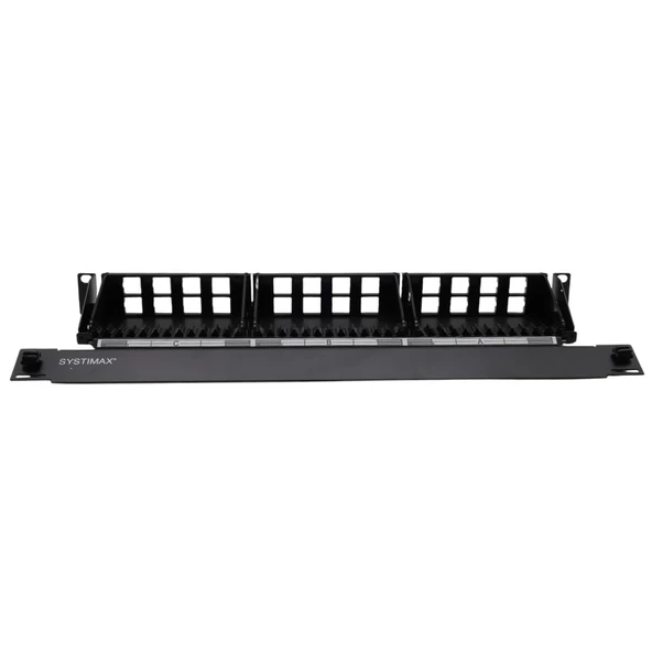 24 PORT CAT6 BOŞ PATCH PANEL SYSTIMAX ürün görseli 1