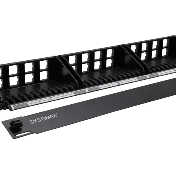 24 PORT CAT6 BOŞ PATCH PANEL SYSTIMAX - Resim 3
