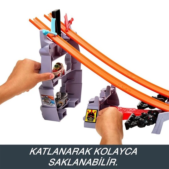 HPL32 Hot Wheels Racerverse Star Wars Pist Seti - Resim 6