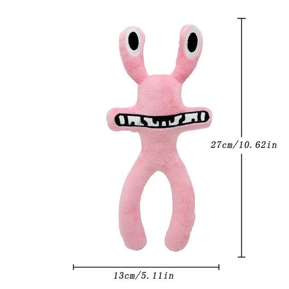 Rainbow Friends Pembe Ithal Peluş Oyuncak 27Cm - Resim 2