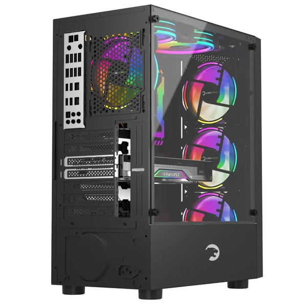 Gamepower Eclipse ARGB 4 Fanlı ATX Oyuncu Kasası - Resim 6