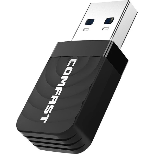 Schulzz Comfast 1300 Mbps USB Mini Wifi Adaptörü RTL811 5GHz Kablosuz Alıcı ürün görseli 1