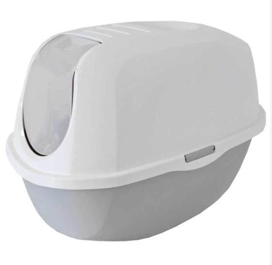 Moderna Smart Kapalı Kedi Tuvaleti - Gri 53 CM ürün görseli 1