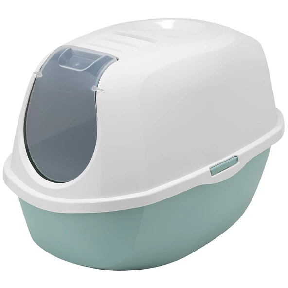 Moderna Smart Kapalı Kedi Tuvaleti - Açık Mavi 53 CM ürün görseli 1