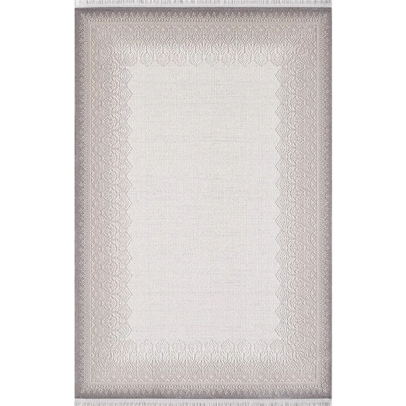 ARTEMİS HALI ROMANTİK - 02435A - GRİ BEJ 120X180 ürün görseli 1