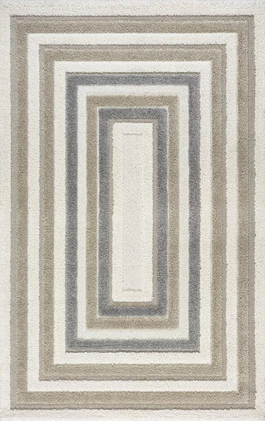 Padişah Halı Glaze 68358 060 Serisi İskandinav Salon Oturma Yatak Odası Halısı ürün görseli 1