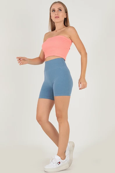DoReMi Seamless Normal Bel Kısa Kadın Tayt - Resim 6