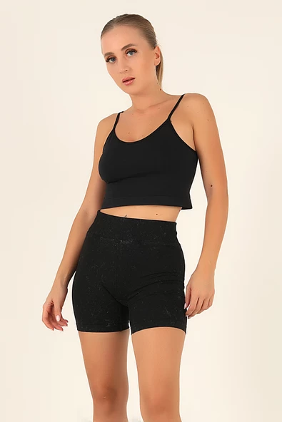 DoReMi Seamless Normal Bel Kısa Kadın Tayt - Resim 2