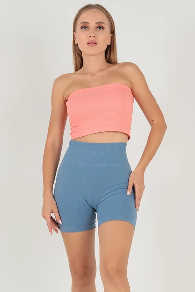 DoReMi Seamless Normal Bel Kısa Kadın Tayt - Resim 5