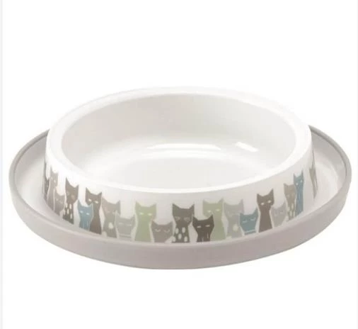 Moderna Trendy Kedi Figürlü Mama ve Su Kabı 210 Ml ürün görseli 1