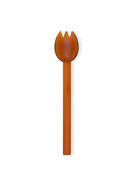 The Mia Abiete Dondurma ve Tatlı Kaşığı Amber 6lı Set ürün görseli 1