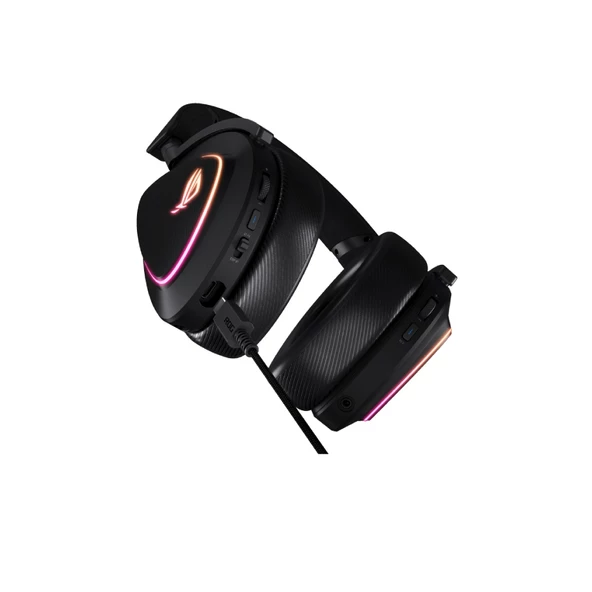 ASUS ROG DELTA II KABLOSUZ OYUN KULAKLIGI 50MM TITANYUM SÜRÜCÜLER ROG SPEEDNOVA 10MM SÜPER GENIS BANT MIKROFON 153-SAAT PIL ÖMRÜ DUALFLOW SES BT 2.4GHZ 3.5MM PC SWITCH PS4 PS5 XBOX ürün görseli 1