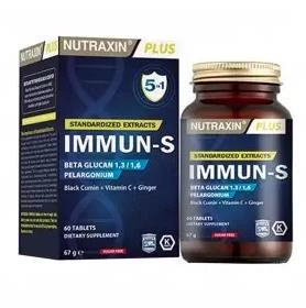 Nutraxin Immun-S 60 Tablet ürün görseli 1