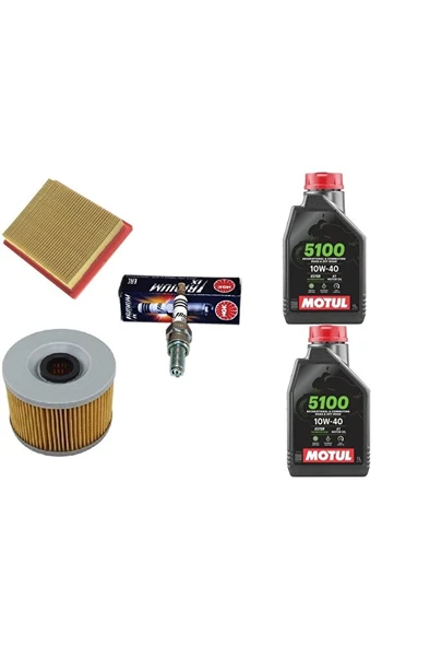 Cf Moto-250 Sr-Nk 250-Clx 250 Bakım Seti Motul 5100 Yağ-İridyum Bujili  ARASMOTO ürün görseli 1