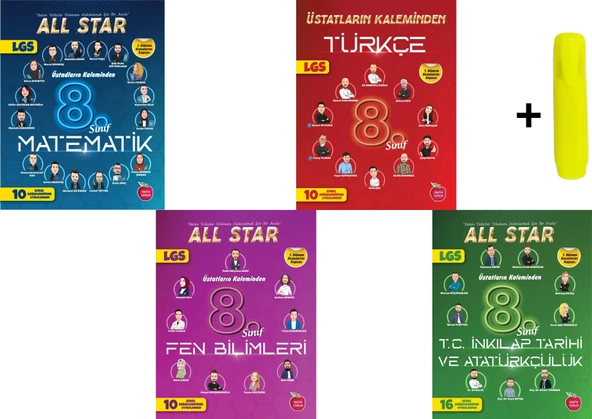 Newton Yayınları 8.Sınıf Matematik Fen Türkçe İnkılap 1.Dönem Süreç Değerlendirme Denemesi Yeni ürün görseli 1