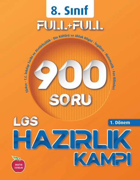 Newton 8.SINIF LGS Hazırlık Kampı 1.Dönem 900 Soru Tüm Dersler Yeni ürün görseli 1