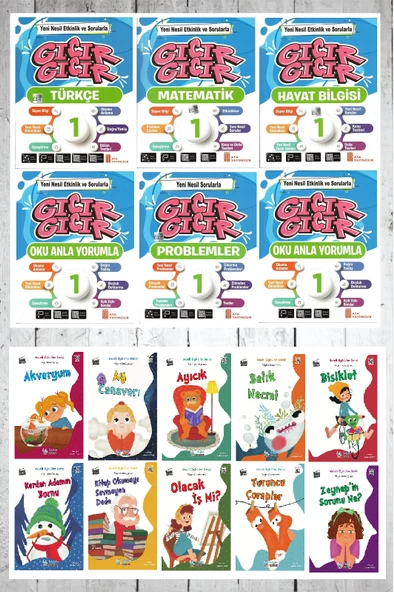 1.Sınıf Gıcır Gıcır Set+Neşeli Öyküler Serisi ürün görseli 1