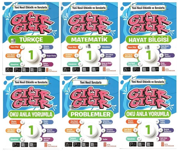 1.Sınıf Gıcır Gıcır Set+Neşeli Öyküler Serisi - Resim 2