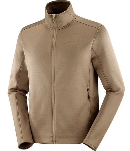 Salomon LC2329100-LC2300800 Sntial Midfleece Fz Jacket Erkek Polar Fermuarlı Sweatshirt ürün görseli 1