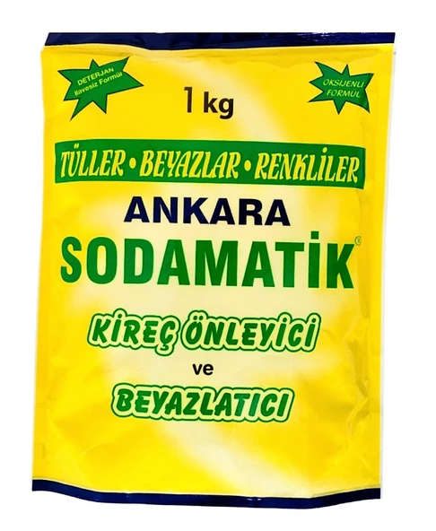 Ankara Sodamatik 1 Kg Kireç Önleyici Ve Beyazlatıcı (tüller-beyazlar-renkliler) ürün görseli 1