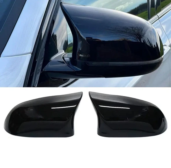 AUTOGP Bmw x6 f16 ayna kapağı piano black mx6 model iç dış 2012 / 2017 ürün görseli 1