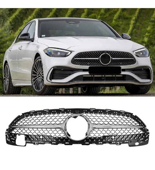 AUTOGP Mercedes w206 diamond ön panjur ızgara seti amg 2020+ ürün görseli 1