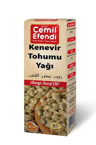 Kenevir Tohumu Yağ 50 Ml. ürün görseli 1