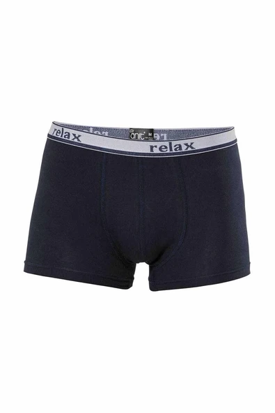 Relax Pamuklu Esnek Erkek Boxer Lacivert - 1268A ürün görseli 1