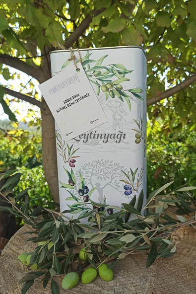 Soğuk Sıkım Naturel Sızma Zeytinyağı 5 L ürün görseli 1