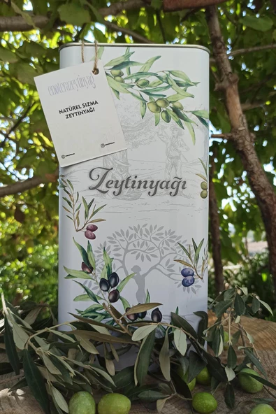 Yeni Sezon Naturel Sızma Zeytinyağı 5 L ürün görseli 1