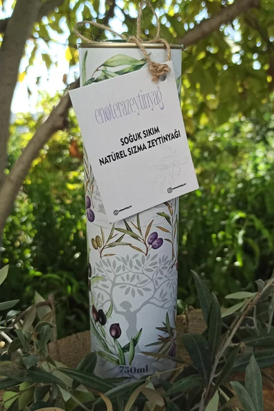 Soğuk Sıkım Naturel Sızma Zeytinyağı 750 ML ürün görseli 1