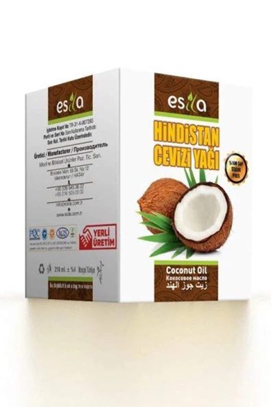 Hindistan Cevizi Yağı 210 Ml. ürün görseli 1