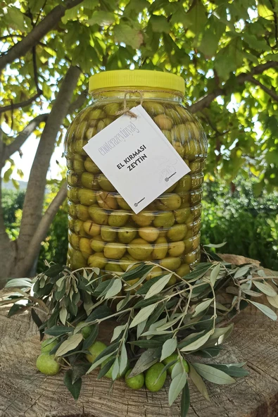 El Kırması Yeşil Zeytin 5 kg ürün görseli 1