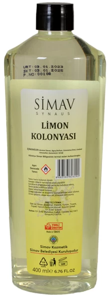 SİMAV Termal Sulu Limon Kolonyası Seti - 4'lü - Resim 2