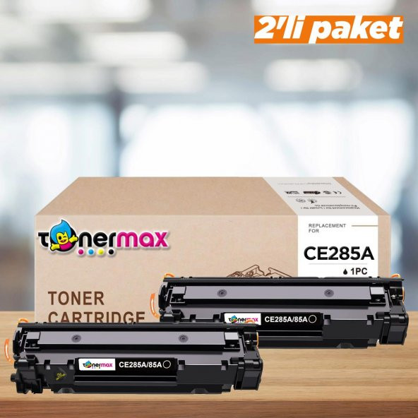 Hp Laserjet Pro M1132 Muadil Toner 2'li Paket / Hp CE285A Muadil Toner ürün görseli 1
